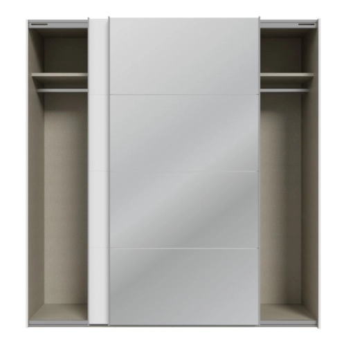 Szafa ubraniowa 200 cm Kolor Biały